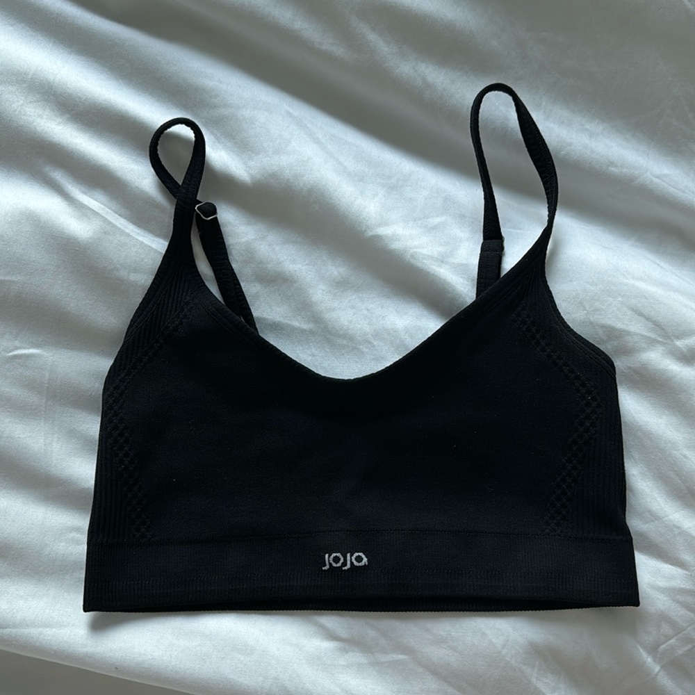 Joja Cobra Sports Bra in Black - medium